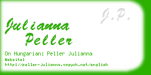 julianna peller business card